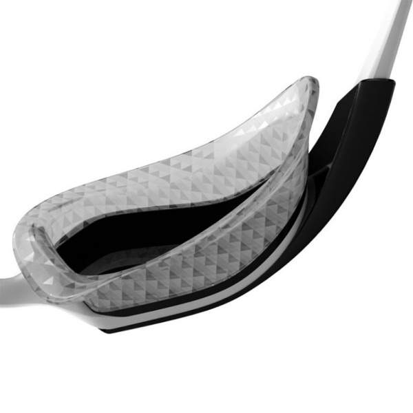 Очки для плавания Speedo Aquapulse Pro Mirror (зеркальные; белый/прозрачный/фиолетовый/золотой)